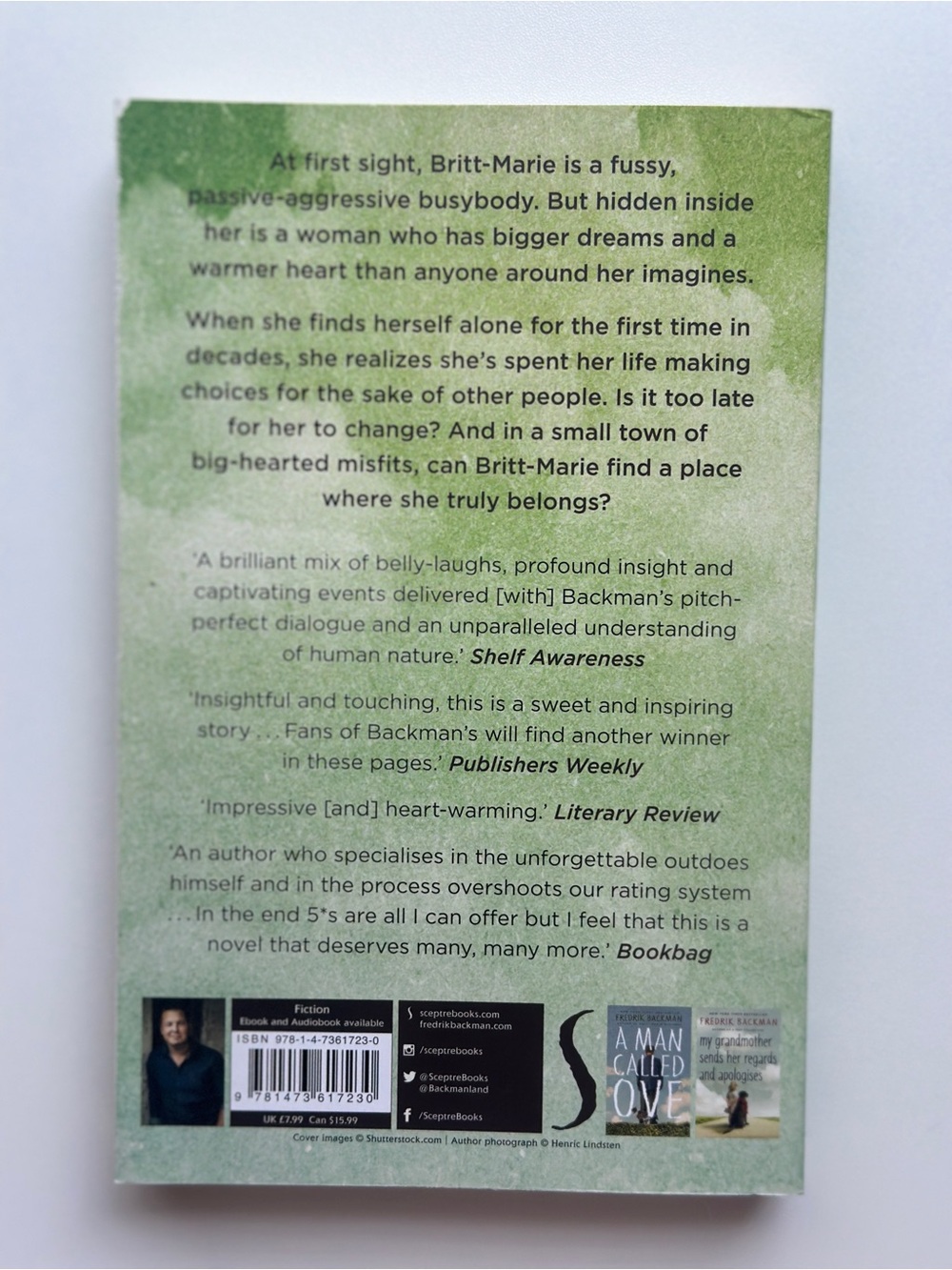Britt-Marie Was Here by Fredrik Backman | Literary Fiction | Paperback Book - Picture 2 of 9